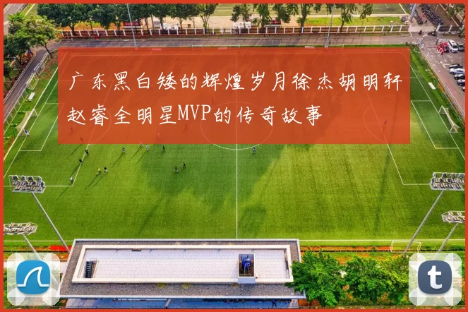 广东黑白矮的辉煌岁月徐杰胡明轩赵睿全明星MVP的传奇故事